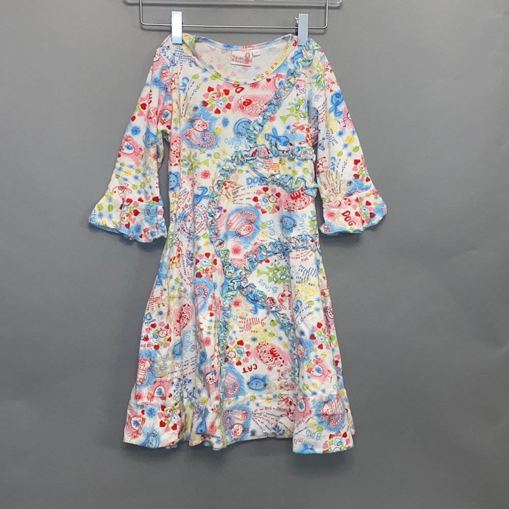 4 ever princess 3/4 sleeve dress size 10